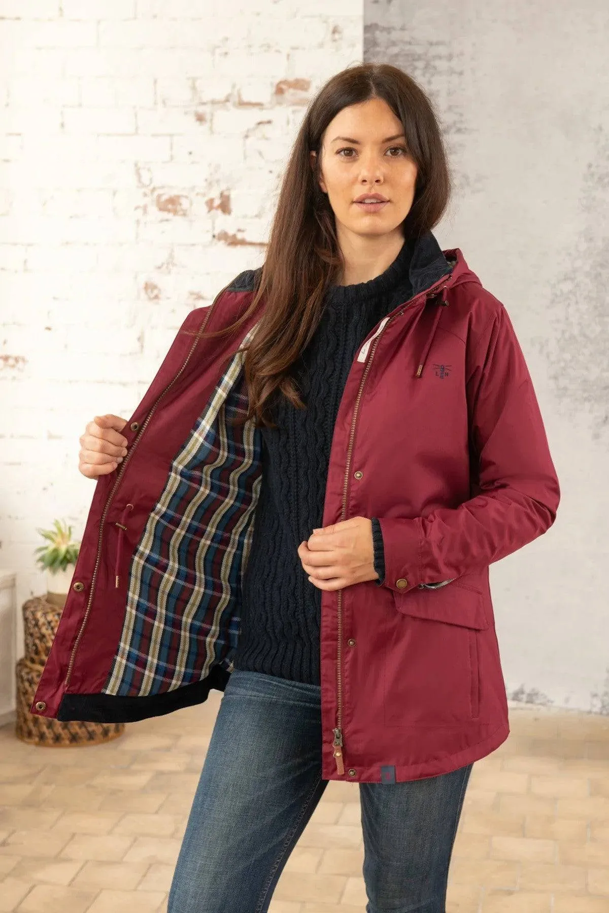 Lighthouse Kendal Jacket -BERRY