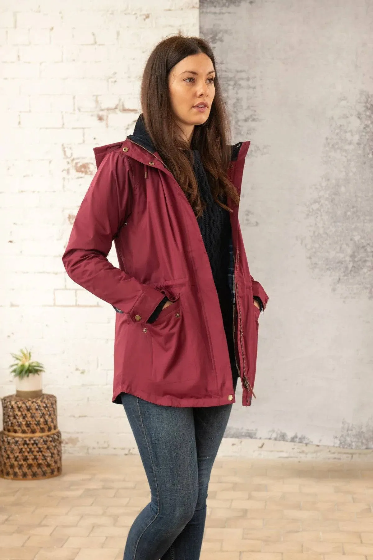 Lighthouse Kendal Jacket -BERRY
