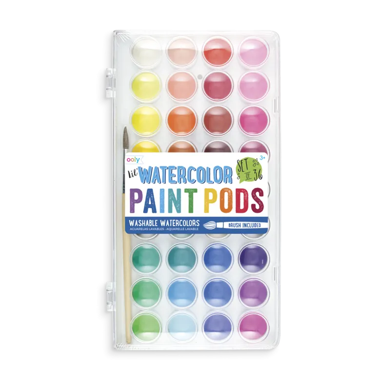 Lil' Watercolor Paint Pods
