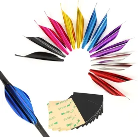 Linkboy Archery Spin Vanes 1.8inch Arrow Vanes Fletches - 50pcs