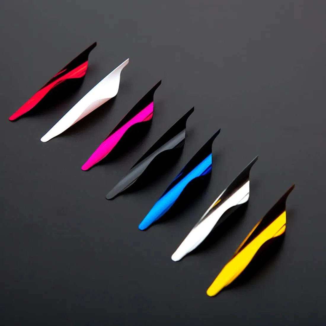 Linkboy Archery Spin Vanes 1.8inch Arrow Vanes Fletches - 50pcs