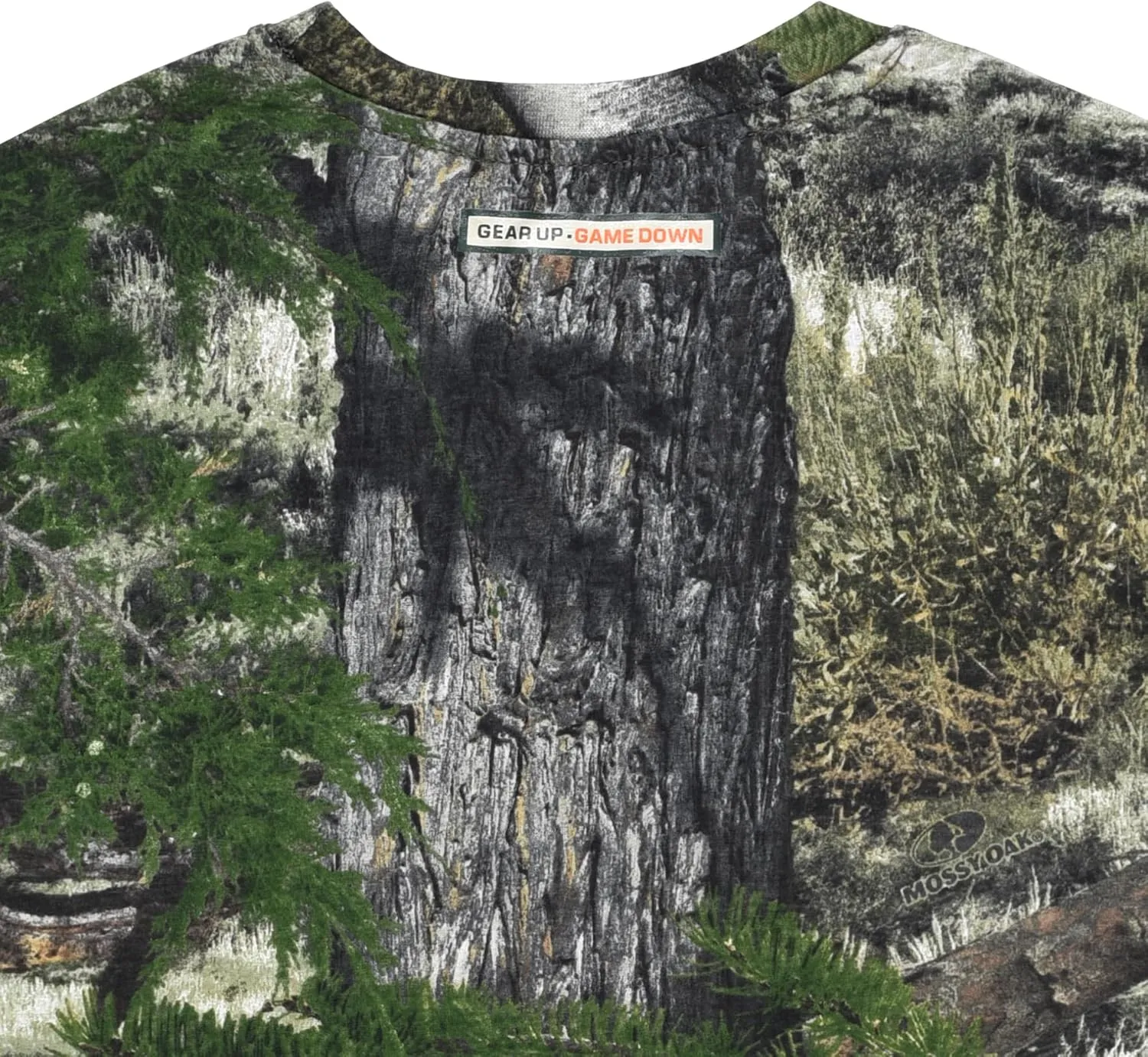 Long Sleeve Camo Crewneck Tee Shirt for Men and Women