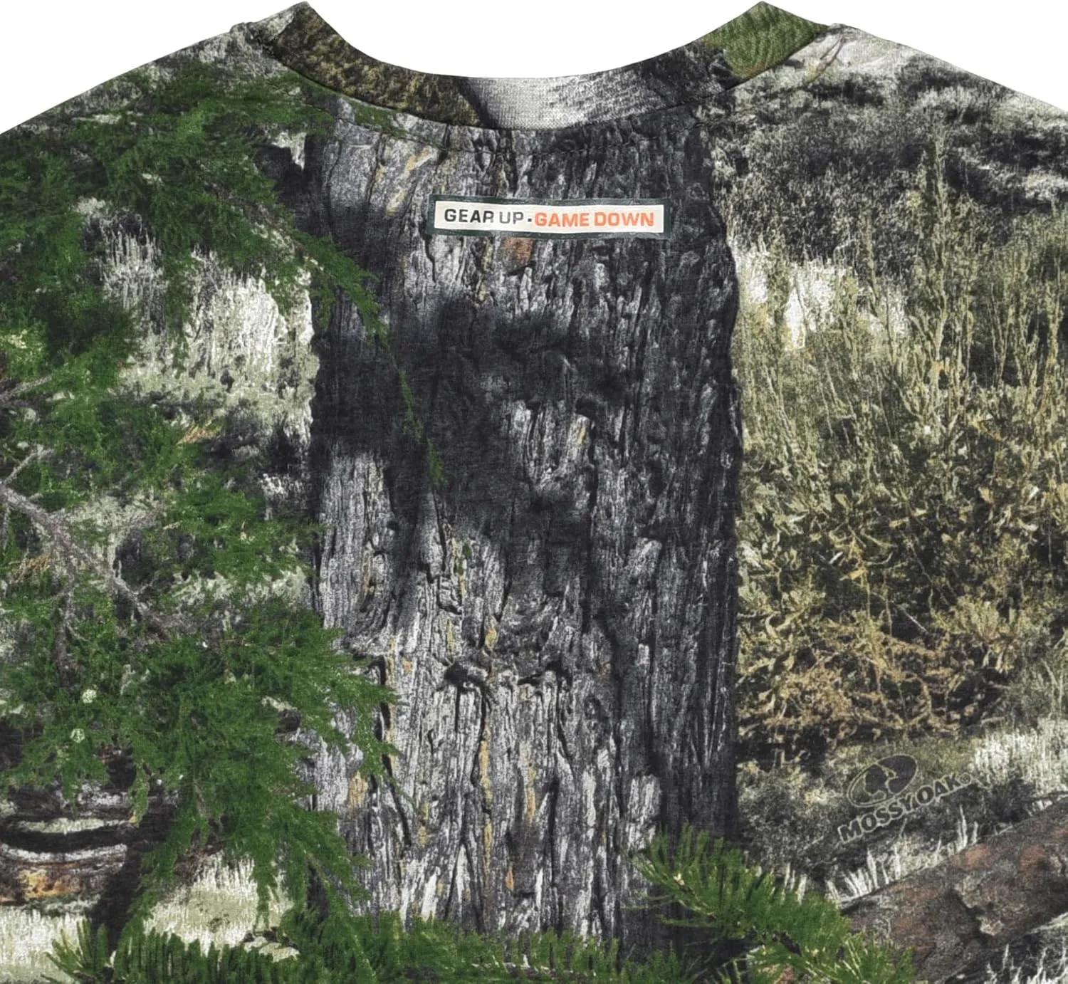 Long Sleeve Camo Crewneck Tee Shirt for Men and Women