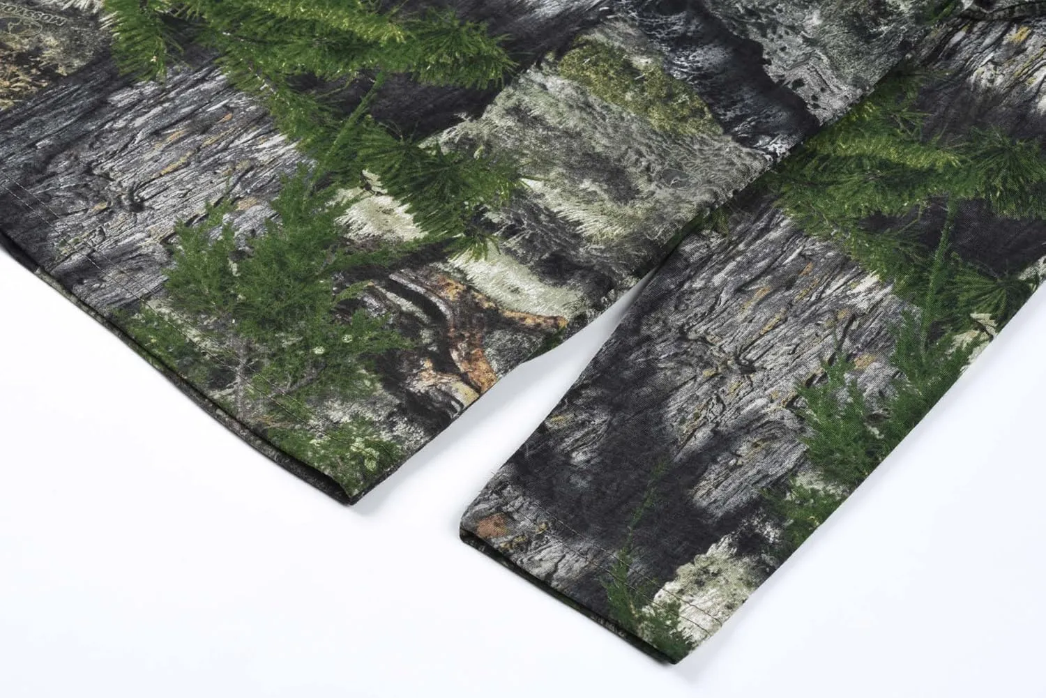 Long Sleeve Camo Crewneck Tee Shirt for Men and Women