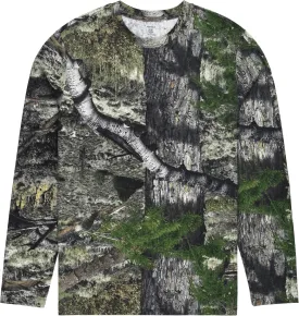 Long Sleeve Camo Crewneck Tee Shirt for Men and Women