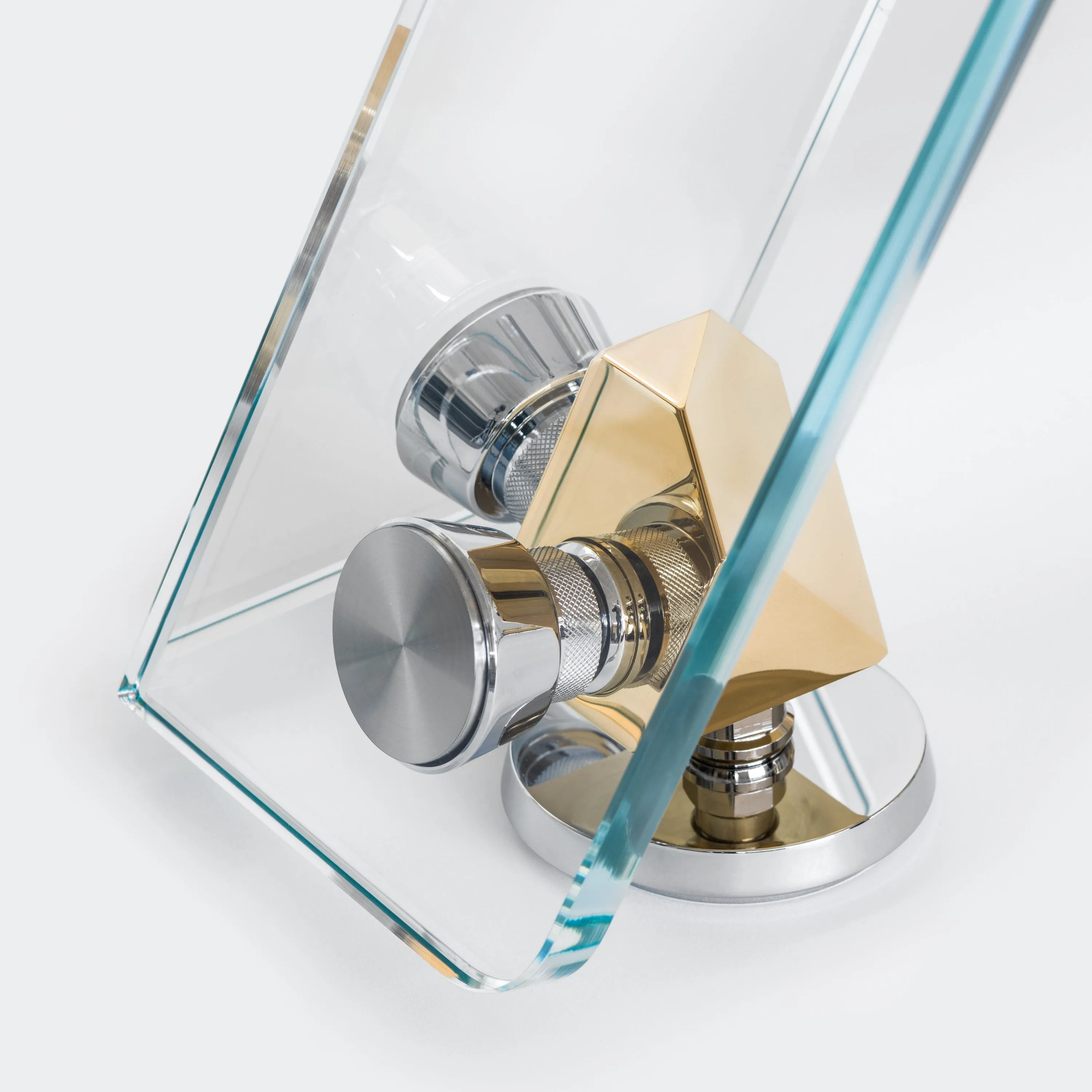 Lungolinea Gold Glass Table Tennis