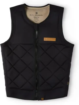 Mens Neoprene Wakesurf Impact Vest for Boating by Pit   Barrel Wake Surf Co. - Designed for Wake Surf and Skimboard, but Great for All Watersports Activities! Lightweight, Durable, and Timeless Style.