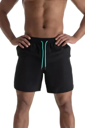 Mens Swim Trunks 6" Quick Dry Swim Shorts with Mesh Lining Swimwear Bathing Suits with Zipper Pocket