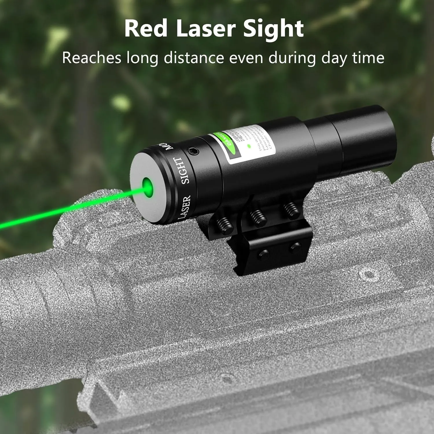 MidTen 3-9x32 Scope Combo with Dual Illuminated Scope Optics & 4 Holographic Reticle Red/Green Dot Sight & IIIA/2MW Laser Sight Rangefinder Illuminated Reflex Sight & 20mm Mount