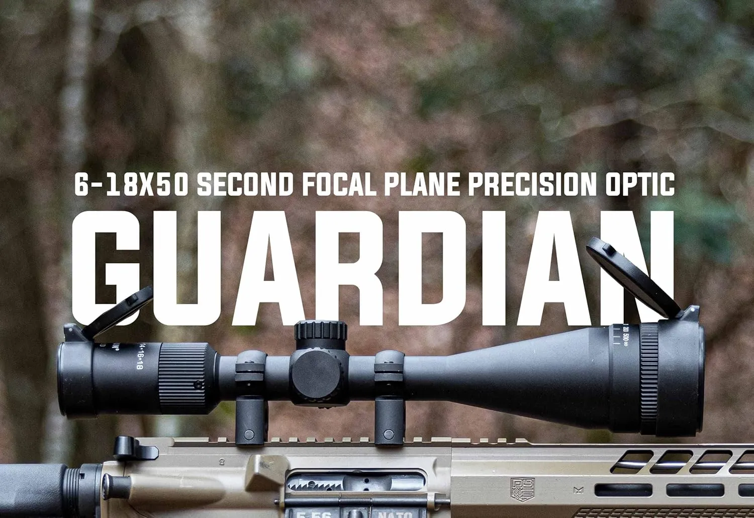 Monstrum Guardian Series AO Rifle Scope with Parallax Adjustment