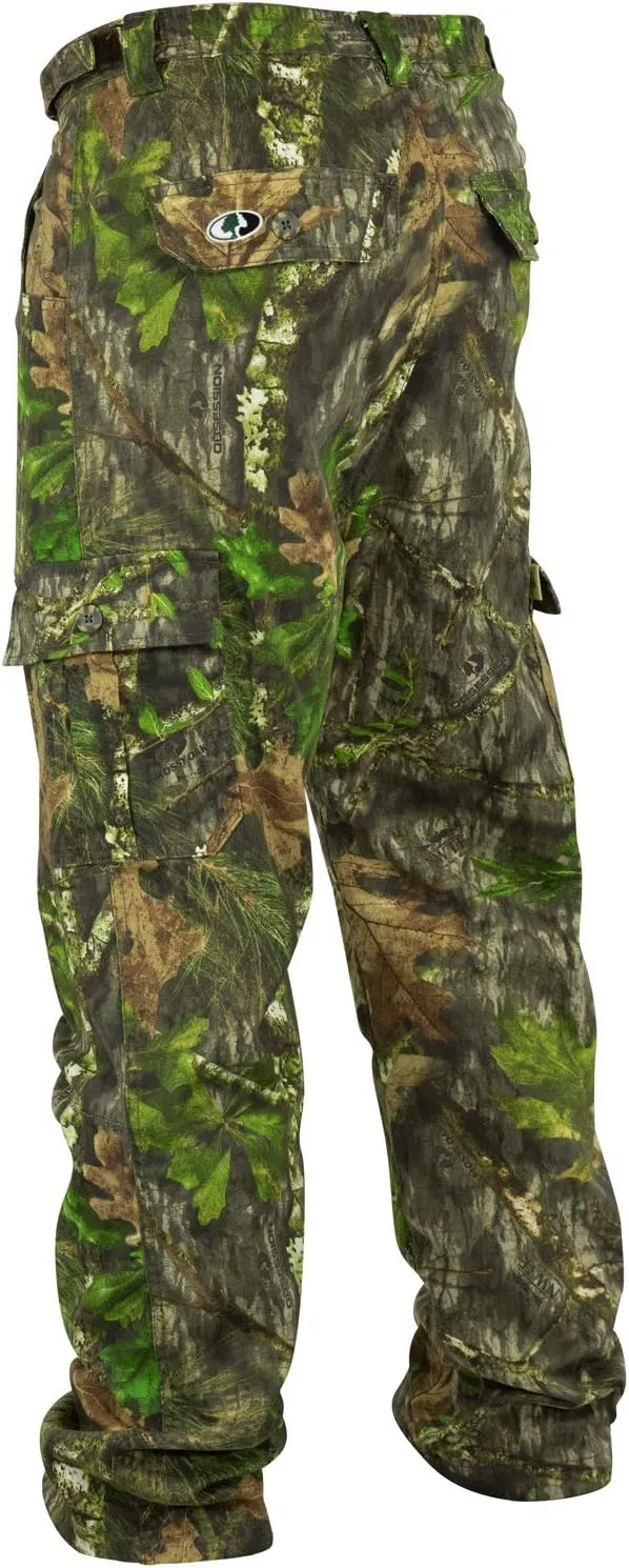 Mossy Oak Men's Hunting Pants Camo Cotton Mill Flex