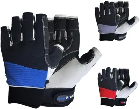MRX Sailing Gloves Fishing Kayak Gloves for Men & Women Rowing Water Ski Canoe Paddle Gloves Sailing Gear Women Paddling Gloves | Sailing Gloves for Men & Women | Short Finger Sailing Kayaking Gloves
