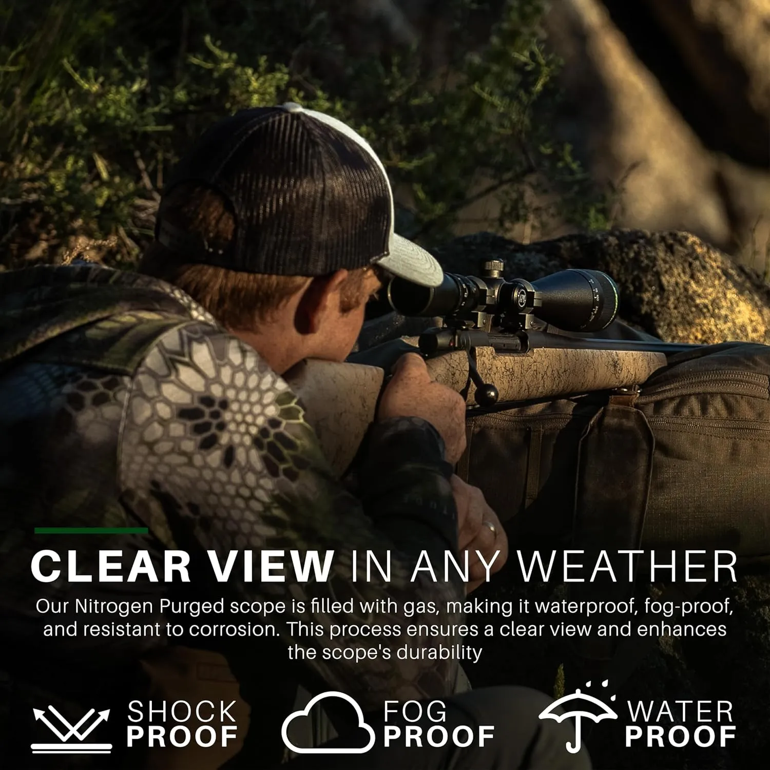 Mueller Optics (APV) All Purpose Hunting Rifle Scope, Short and Long Range Variability