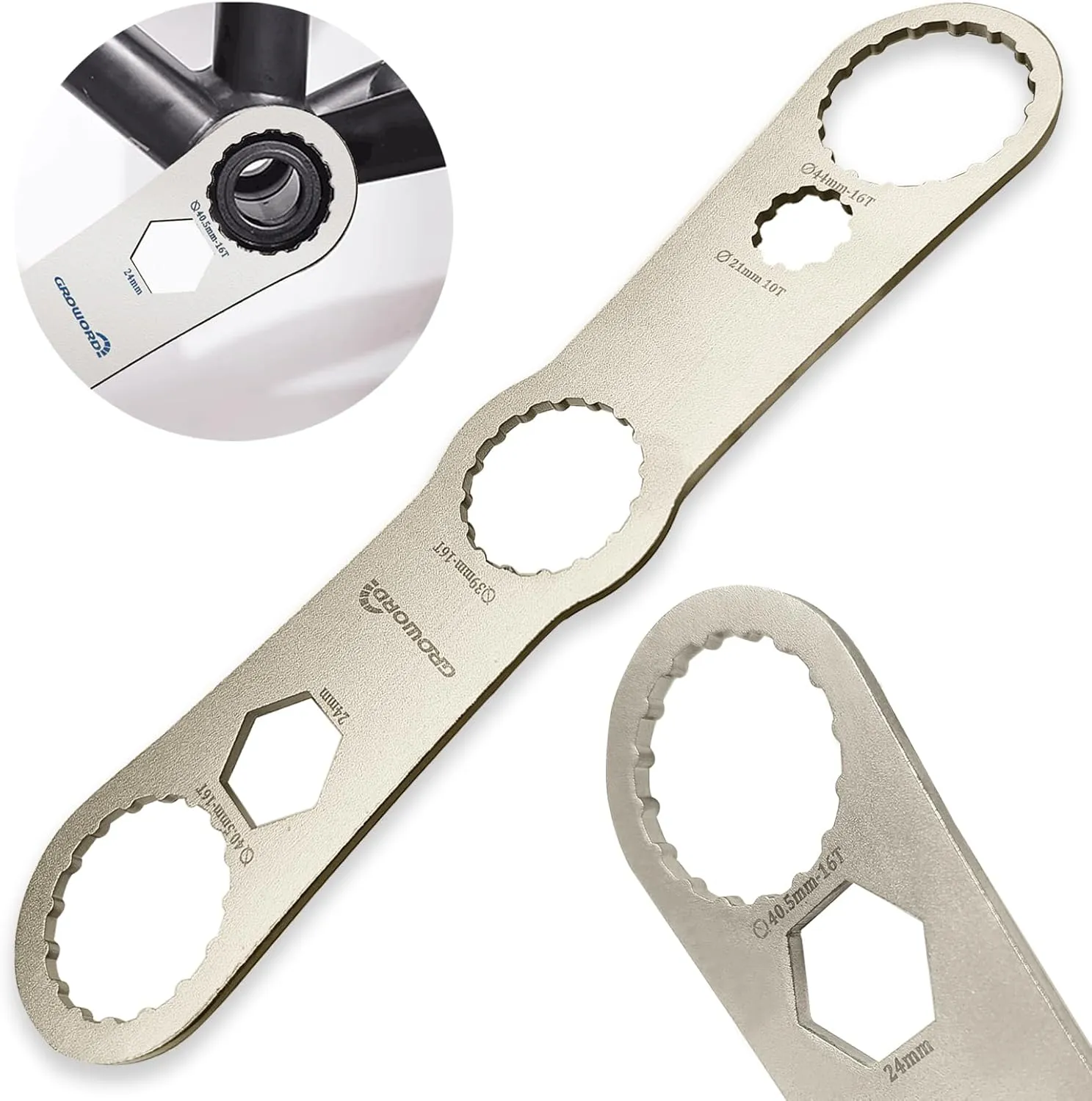Multi -function Bottom Bracket WrenchSuitable for BB wrench in 39 40.5 44mm outer diameter16 Notch