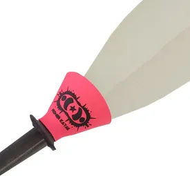 Neon Pink Mini Paddle Splash Guards. Greatly Reduces Paddle Drip. Sold in Pairs.