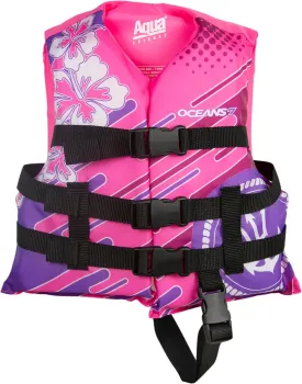 Oceans 7 U SCoast Guard Approved, Infant-Child-Youth Life Jacket Vest  Sizes for 8-90 lbs.  Type III Vest, PFD, Personal Flotation Device