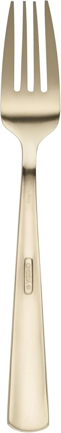 Oneida B1025020AL21 Aptitude Champagne Satin 20 Piece Flatware Set