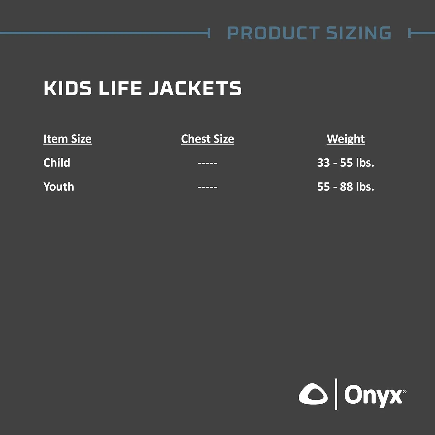 ONYX Youth Life Jacket  Coast Guard Approved, General Purpose Boating Vest for Kids, Safety Flotation Device