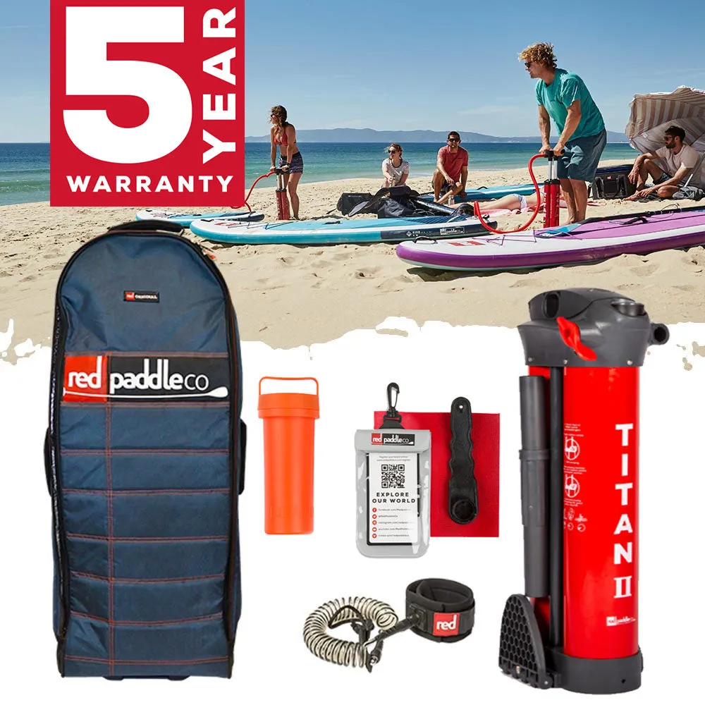 Red Ride MSL 9'8 Paddle Board Carbon 50 Package
