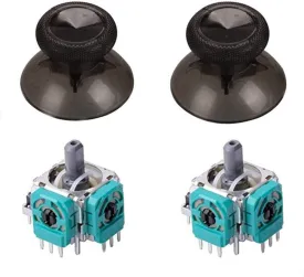RGEEK 2pcs 3D Analog Joystick Thumb Sticks Sensor Replacement for Xbox one Controller