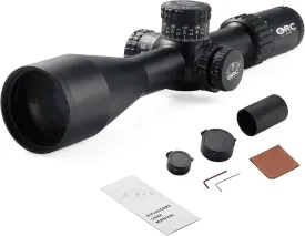Rifle Scope 5-25x56mm ED Glass Hunting Shooting FFP Long Range Rifle Scope First Focal Plane Optics with Zero Stop 34mm Tube,High Resolution for Long Range Shooting,Waterproof & Shockproof