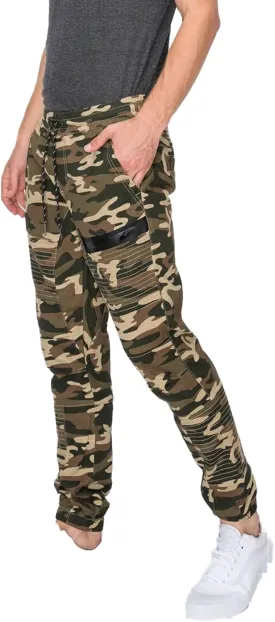 RING OF FIRE Men's Leftout Moto Joggers