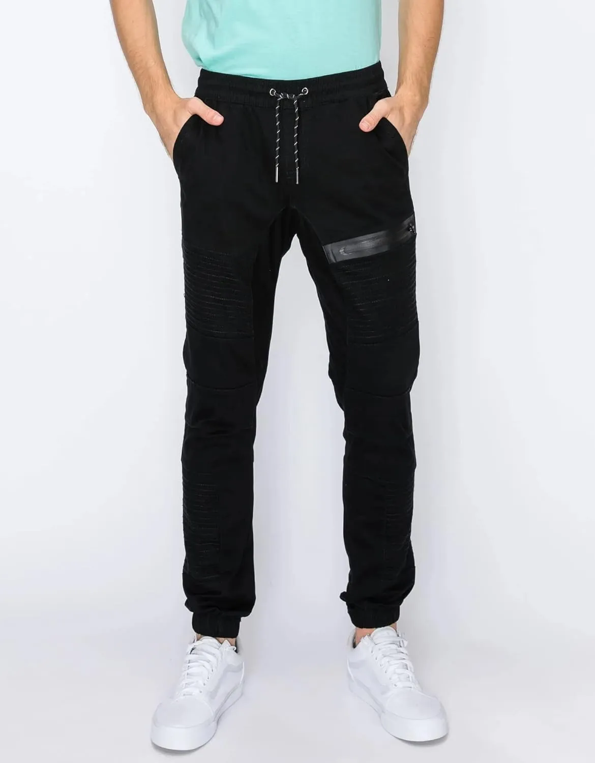 RING OF FIRE Men's Leftout Moto Joggers