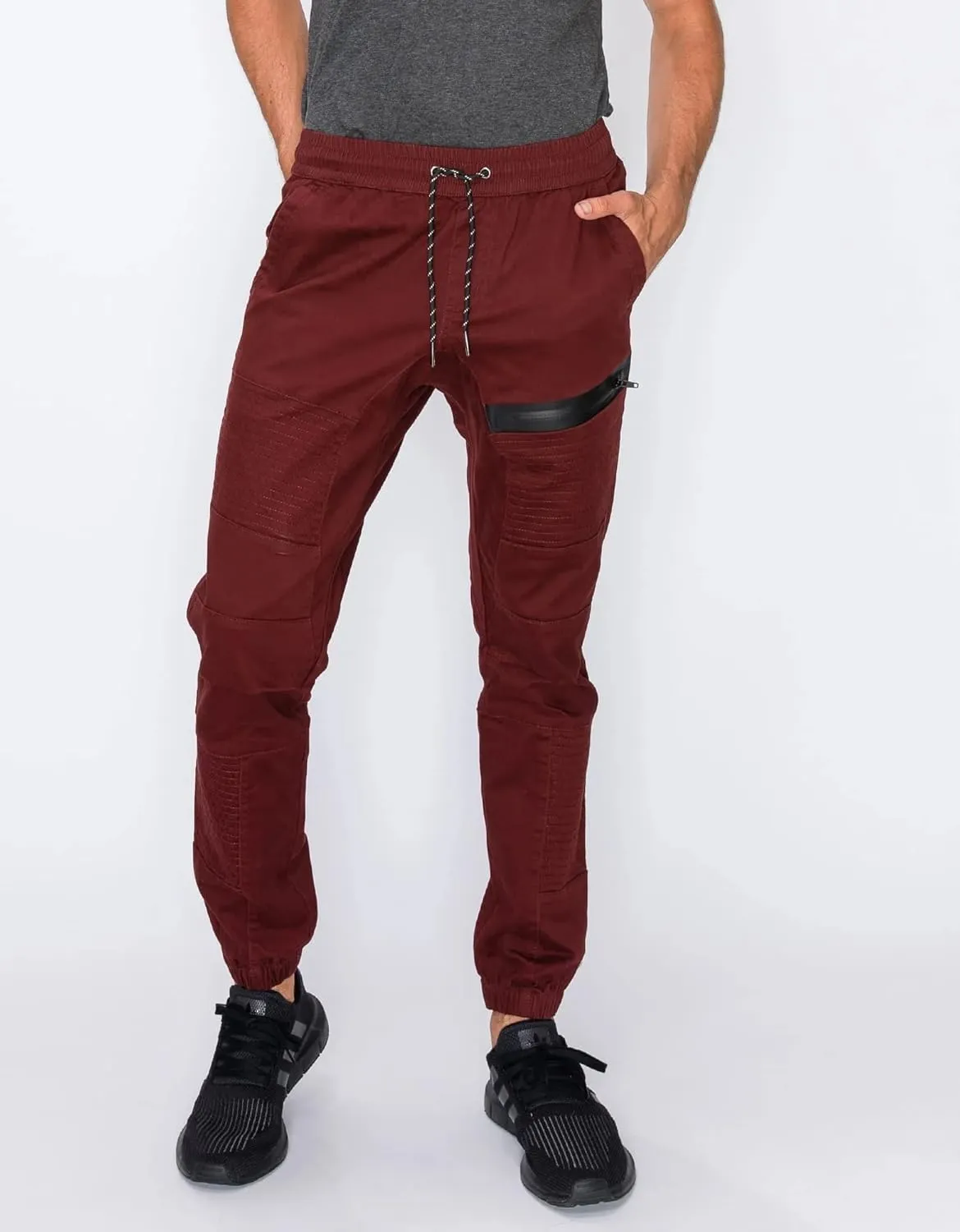 RING OF FIRE Men's Leftout Moto Joggers