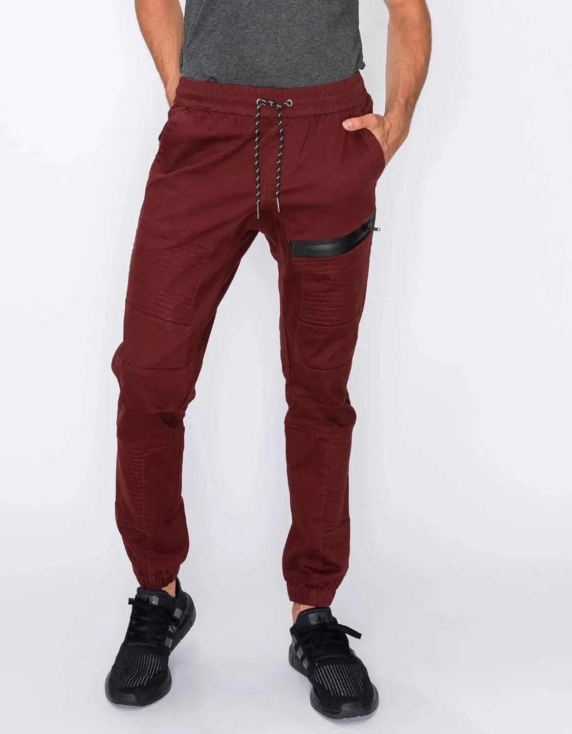 RING OF FIRE Men's Leftout Moto Joggers