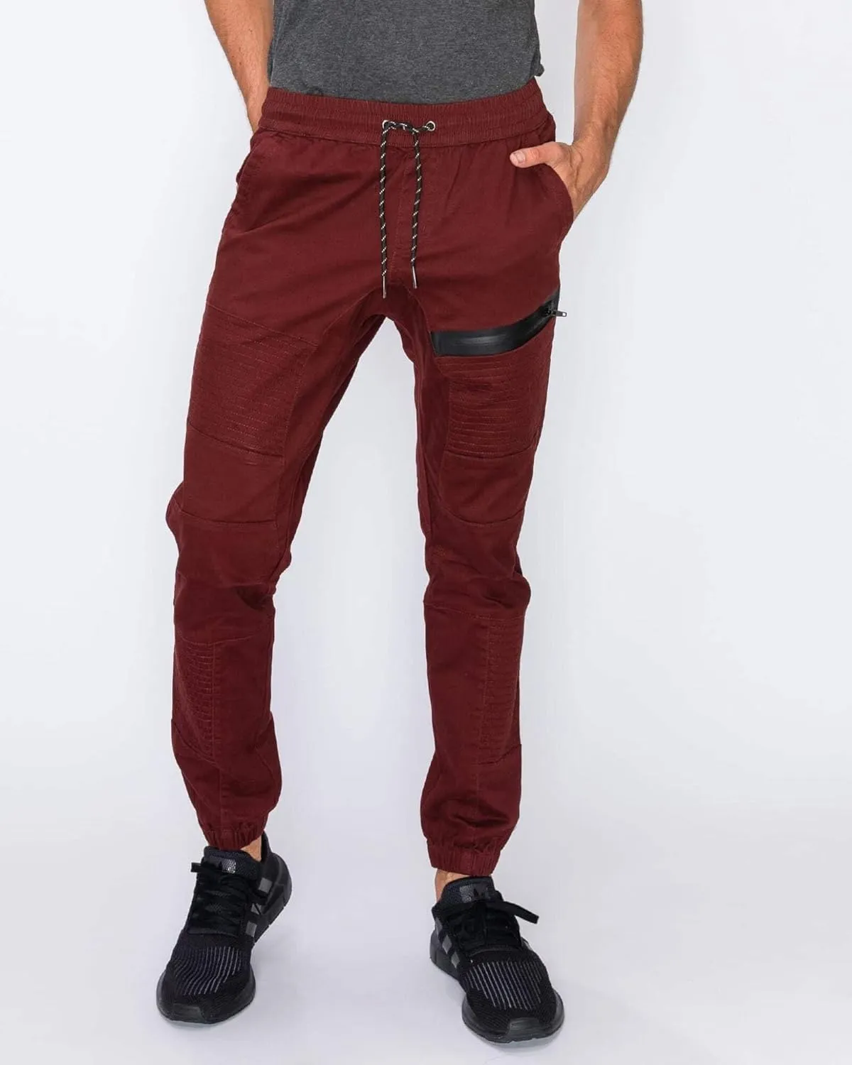RING OF FIRE Men's Leftout Moto Joggers