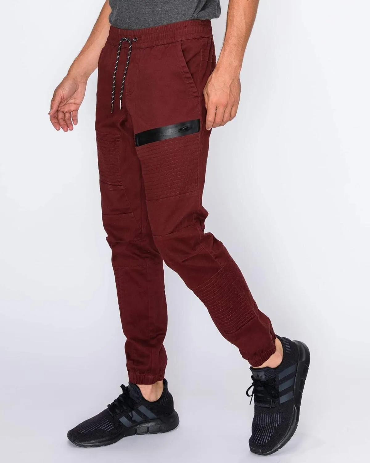 RING OF FIRE Men's Leftout Moto Joggers