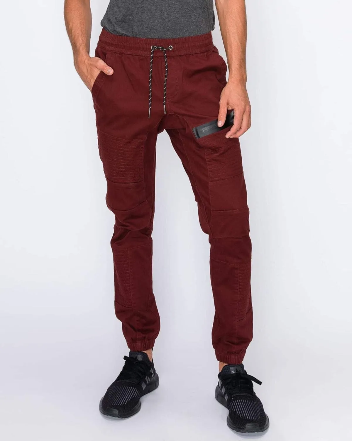 RING OF FIRE Men's Leftout Moto Joggers