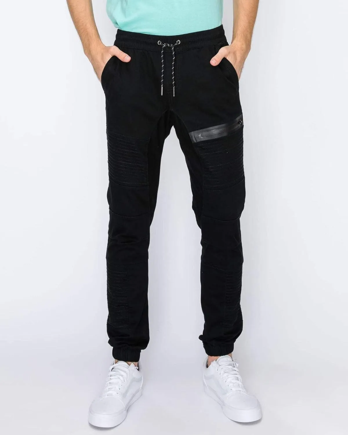 RING OF FIRE Men's Leftout Moto Joggers