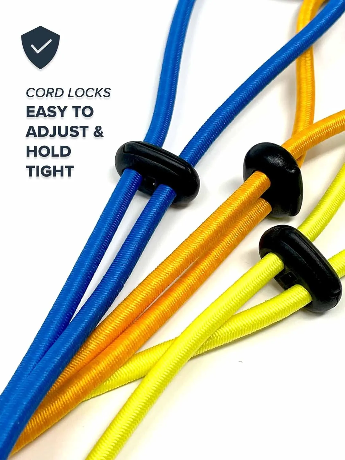 Rogue Endeavor Rod Leash & Paddle Leash Kit, set of 2, Kayak Fishing & Paddle Boarding- 48" Shock Cord Bungee, Quick Release Clip, Neoprene Lined Strap and Carrying Bag (set of 2)