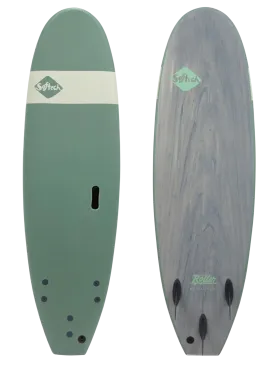 Roller 7'6" Softboard in Smoke Green