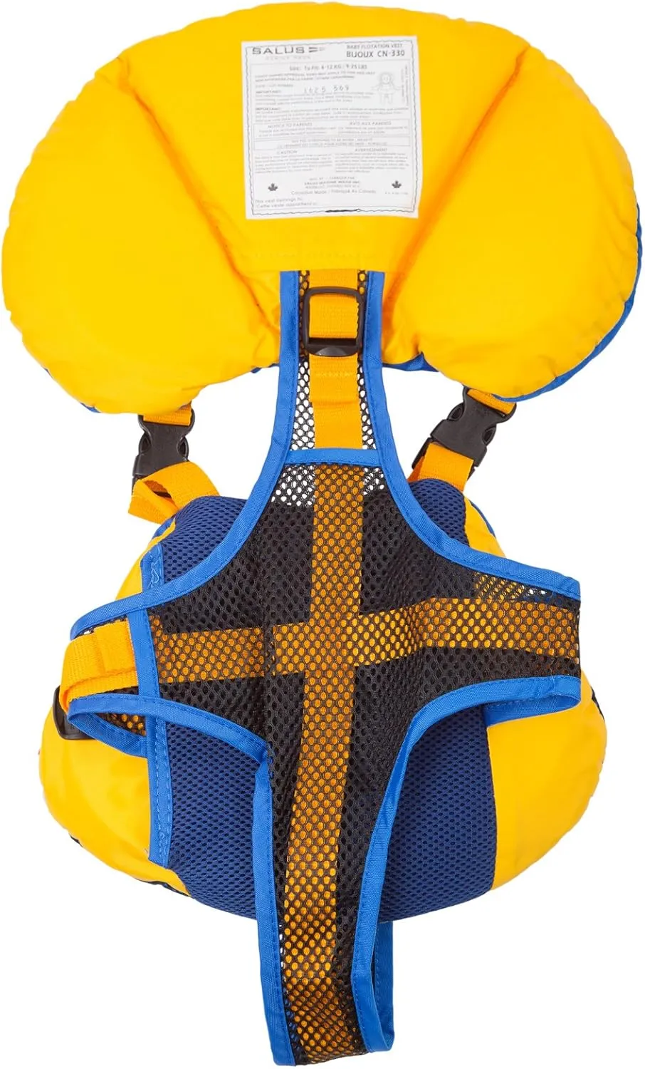Salus Bijoux Baby Vest: Flotation Jacket for Infants 9-25 lbs
