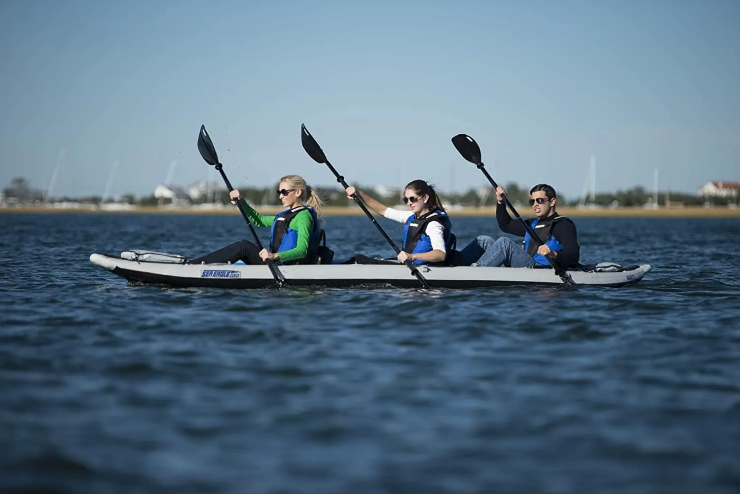Sea Eagle Fasttrack 465ft Kayak Three Person - Pro Package