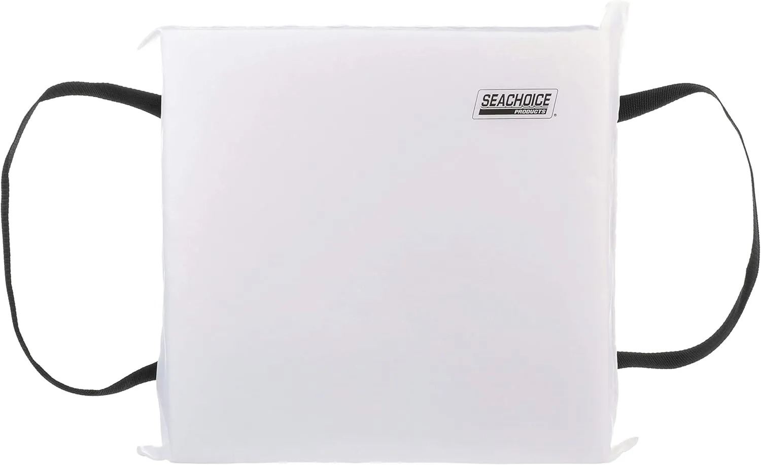 Seachoice Emergency Marine Foam Flotation Cushion, Square, 15 in. X 15 in, White