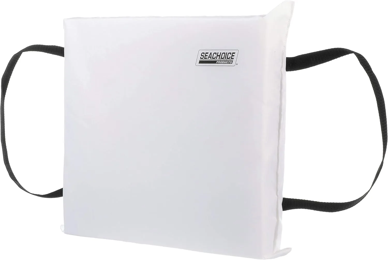 Seachoice Emergency Marine Foam Flotation Cushion, Square, 15 in. X 15 in, White