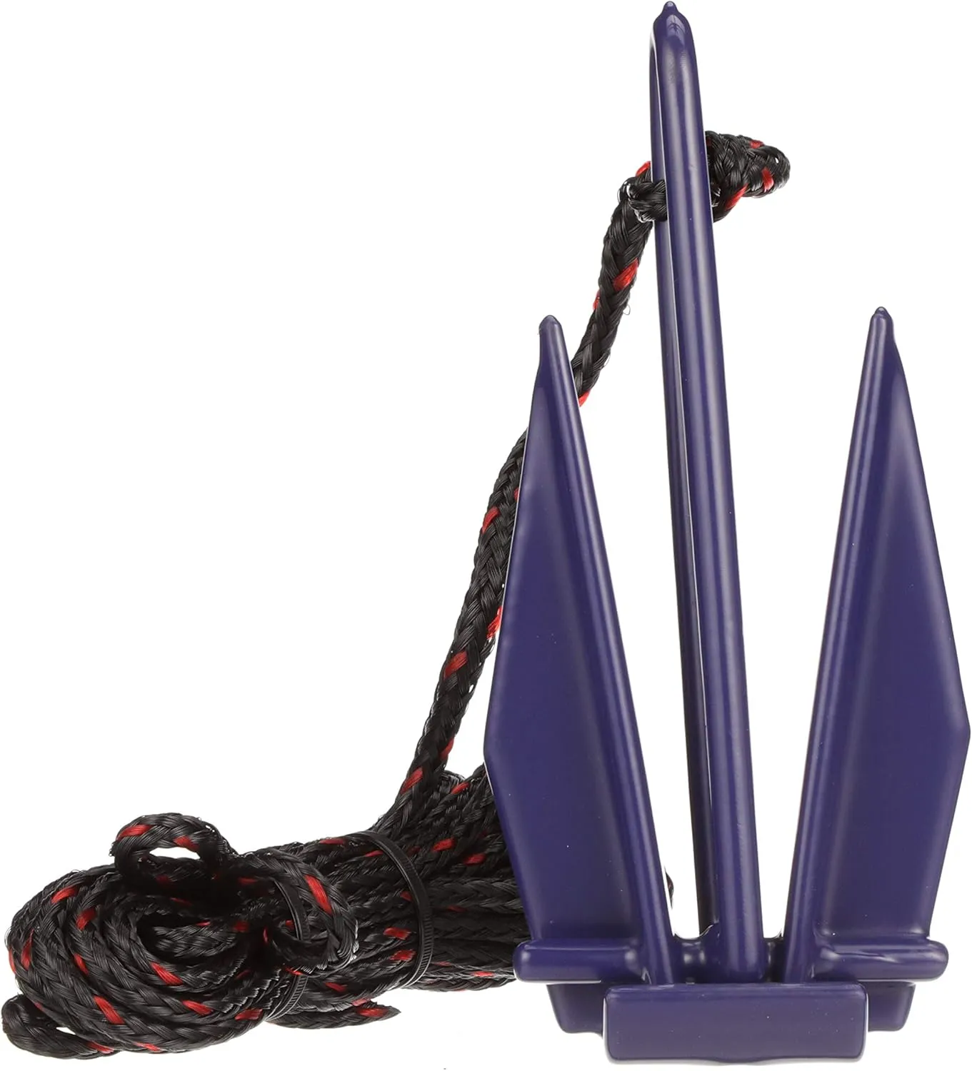 Seachoice PWC Fluke Anchor Kit, Vinyl Coated Fluke Anchor, 25 Ft. Anchor Line and Storage Bag