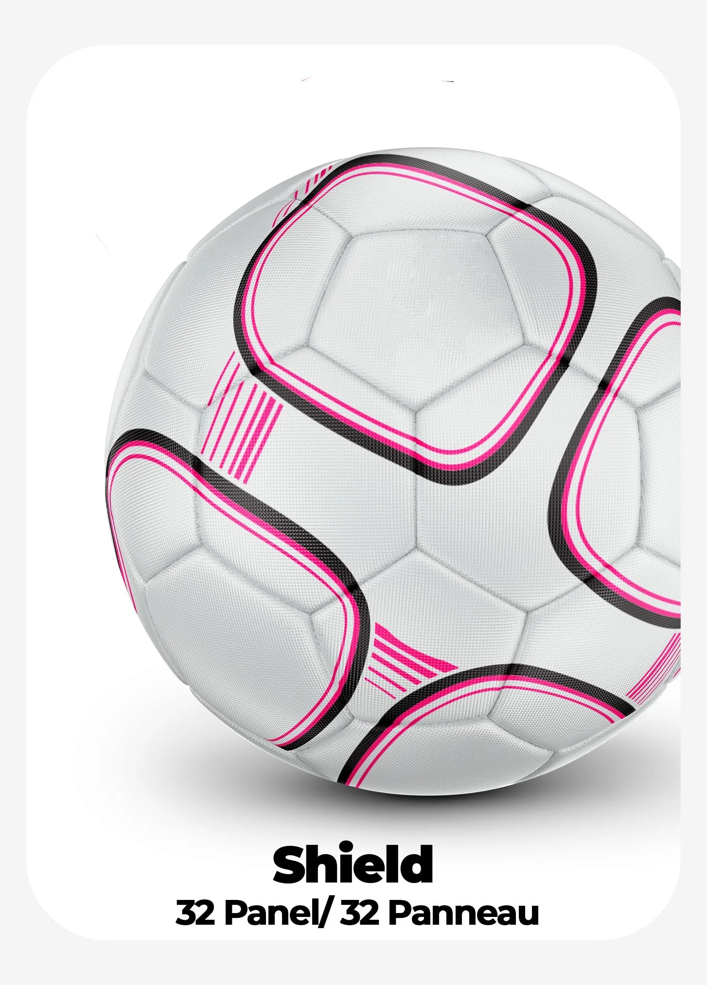 SHIELD - Professional Level Match Ball - 32 Panel