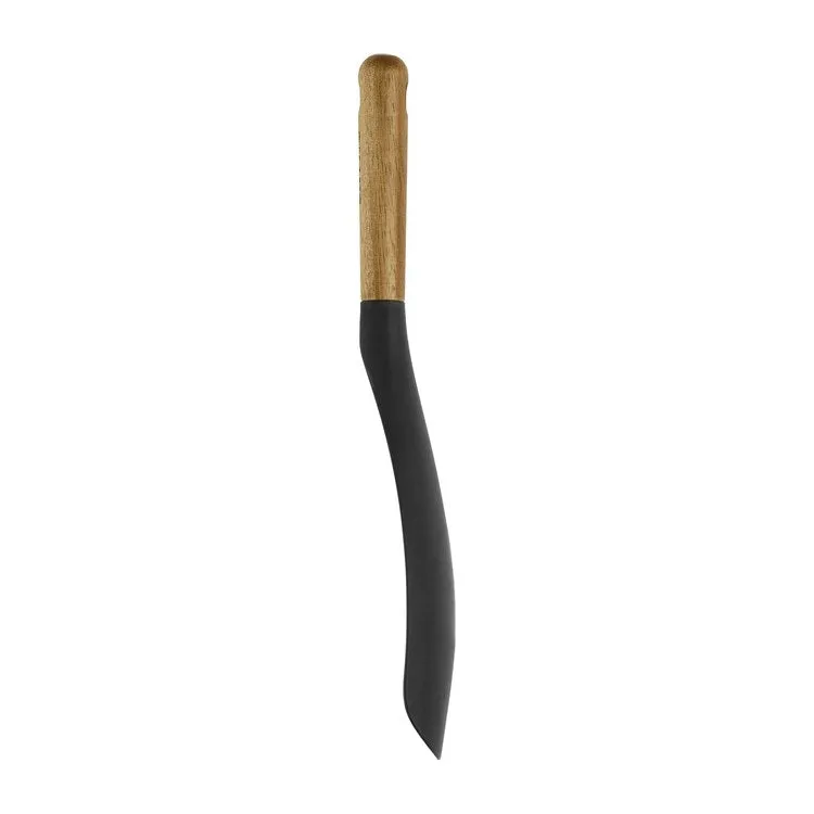 Silicone Multi-Function Spoon with Wood Handle