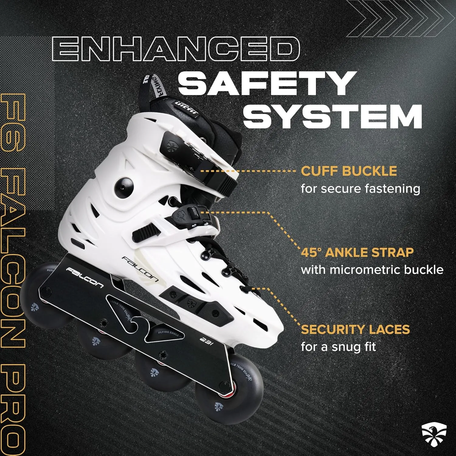 Skates | F6 Falcon Pro - Inline Skates for Men & Women, Adult Inline Skates for Women, Men's Inline Skates