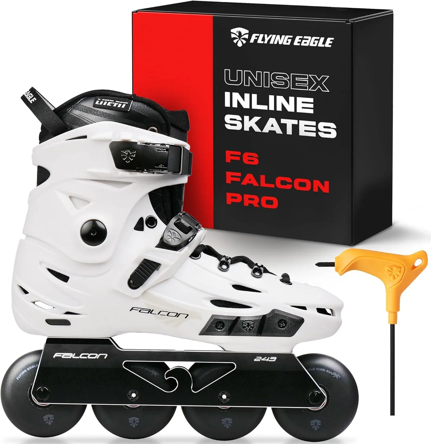 Skates | F6 Falcon Pro - Inline Skates for Men & Women, Adult Inline Skates for Women, Men's Inline Skates