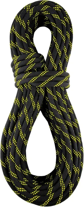 Static Climbing Rope 10.5mm UIAA Static Line Rappelling Rope Nylon Kern Mantle Rope for Escape Rope Rock Climbing, Mountain Tree Climbing, Hauling, Rescue