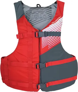 Stohlquist Kids Life Jacket 50-90 lbs - Coast Guard Approved Life Vest - Type III PFD for Boys and Girls - Secure & Adjustable Fit for Swimming, Boating & Water Sports