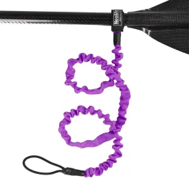 Stretchable Kayak Paddle Leash, Coiled Rod Leash Tool Lanyard for Kayak and SUP Paddles, Fishing Poles Rods