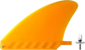 Surfboard Fins 4.6 Inch Surf Fins Surfboard Fin Soft Flex Center Fin Long Board Fin Air Sup Long Board Surfboard Inflatable Paddle Board Surfing Accessories (Color : Orange)