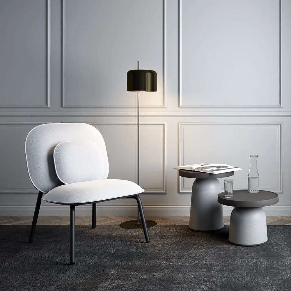 Tasca - Lounge chair & Ottoman, Standard fabric