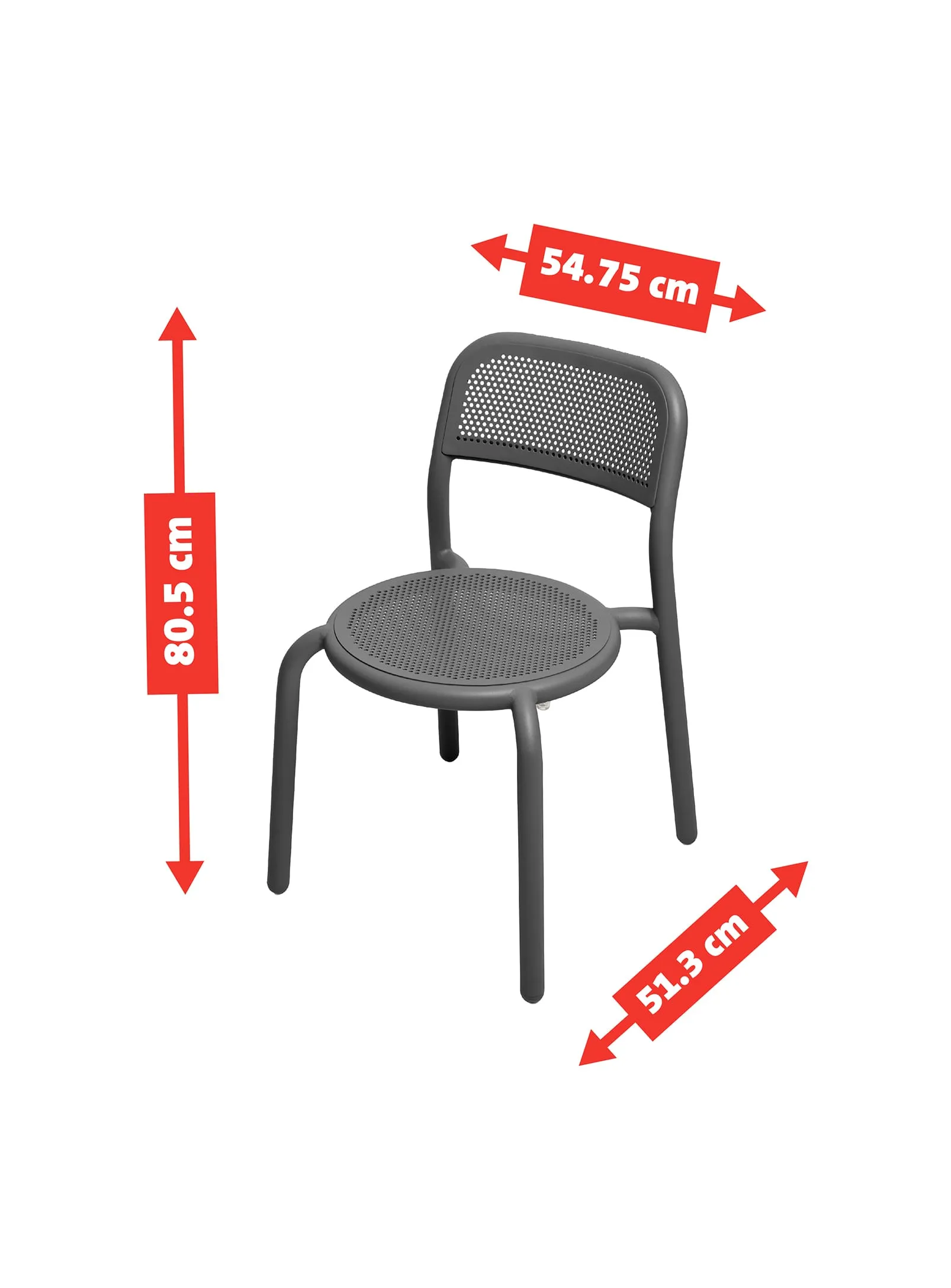 Toní Bistro Set<br> 1 Round Table   2 Chairs